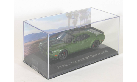 Dodge Challenger SRT Hellcat, 2020 - Altaya American Cars - 1:43, масштабная модель, scale43