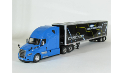 Freightliner Cascadia 6x4 + полуприцеп фургон, 2016 - Altaya American Truck - 1:43