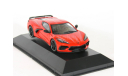 Chevrolet Corvette, red, 2020 - Altaya American Cars - 1:43, масштабная модель, scale43