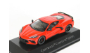 Chevrolet Corvette, red, 2020 - Altaya American Cars - 1:43, масштабная модель, scale43