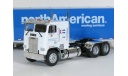 Freightliner FLA 9664 6x4 + полуприцеп фургон джамбо, NorthAmerican, 1985 - Altaya American Truck - 1:43, масштабная модель, scale43