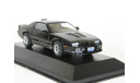 Chevrolet Camaro Iroc-Z, black, 1986 - Altaya American Cars - 1:43, масштабная модель, 1/43