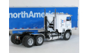 Freightliner FLA 9664 6x4 + полуприцеп фургон джамбо, NorthAmerican, 1985 - Altaya American Truck - 1:43, масштабная модель, scale43