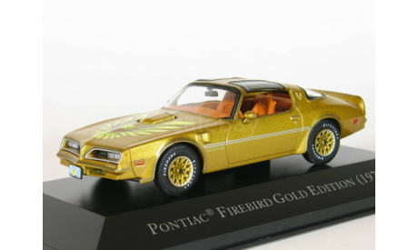 Pontiac Firebird Trans Am, Gold Edition, 1978 - Altaya American Cars - 1:43, масштабная модель, scale43