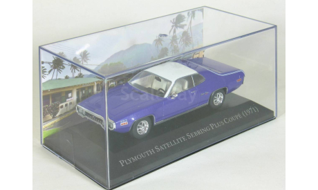 Plymouth Satellite Sebring Plus 383 Coupe, 1971 - Altaya American Cars - 1:43, масштабная модель, 1/43