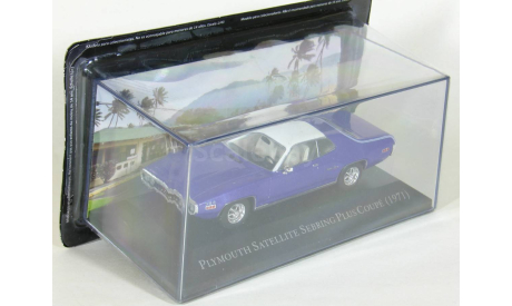 Plymouth Satellite Sebring Plus 383 Coupe, 1971 - Altaya American Cars - 1:43, масштабная модель, 1/43