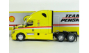 Freightliner Cascadia 6x4 + полуприцеп фургон джамбо, 2016 - Altaya American Truck - 1:43, масштабная модель, scale43