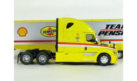 Тягач Freightliner Cascadia 6x4, 2016 - Altaya American Truck - 1:43, масштабная модель, scale43