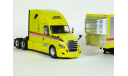 Freightliner Cascadia 6x4 + полуприцеп фургон джамбо, 2016 - Altaya American Truck - 1:43, масштабная модель, scale43