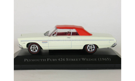 Plymouth Fury 426 Street Wedge SoftTop, 1965 - Altaya American Cars - 1:43, масштабная модель, scale43