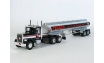 Freightliner FLC 120 64T 6x4 + полуприцеп цистерна, TEXACO, 1977 - Altaya American Truck - 1:43, масштабная модель, scale43