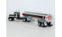 Freightliner FLC 120 64T 6x4 + полуприцеп цистерна, TEXACO, 1977 - Altaya American Truck - 1:43, масштабная модель, scale43