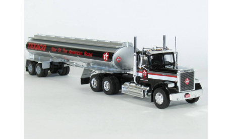Freightliner FLC 120 64T 6x4 + полуприцеп цистерна, TEXACO, 1983 - Altaya American Truck - 1:43, масштабная модель, scale43