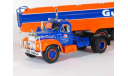 Mack B61T + полуприцеп цистерна, Gulf, 1953-1966 - Altaya тягачи мира - 1:43, масштабная модель, scale43