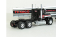 Тягач Freightliner FLC 120 64T 6x4, TEXACO, black, 1983 - Altaya American Truck - 1:43, масштабная модель, scale43