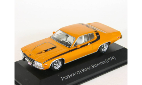 Plymouth Road Runner 440, 1974 - Altaya American Cars - 1:43, масштабная модель, scale43