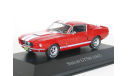 Ford Mustang Shelby GT500, red-white stripes, 1967 - Altaya American Cars - 1:43, масштабная модель, scale43