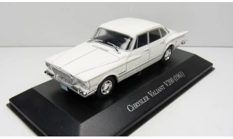 Chrysler Valiant V200, white, 1961 - SALVAT Автолегенды Аргентины - 1:43, масштабная модель, scale43