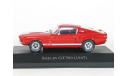 Ford Mustang Shelby GT500, red-white stripes, 1967 - Altaya American Cars - 1:43, масштабная модель, scale43