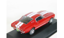 Ford Mustang Shelby GT500, red-white stripes, 1967 - Altaya American Cars - 1:43, масштабная модель, scale43