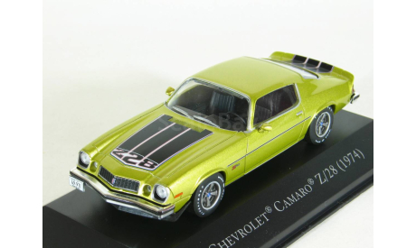 Chevrolet Camaro Z28, 1974 - Altaya American Cars - 1:43, масштабная модель, 1/43