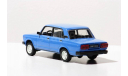 Lada 2107, ВАЗ-2107 ’Жигули’, blue, 1984 - De Agostini - 1:43, масштабная модель, DeAgostini-Польша (Kultowe Auta), scale43