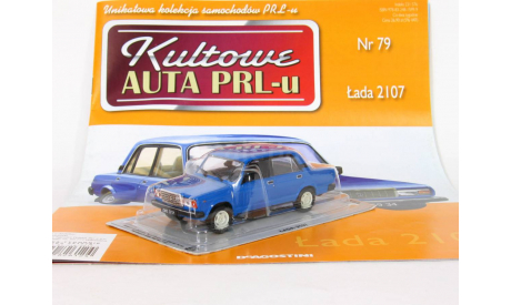 Lada 2107, ВАЗ-2107 ’Жигули’, blue, 1984 - De Agostini - 1:43, масштабная модель, DeAgostini-Польша (Kultowe Auta), scale43