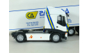 Iveco Stralis + полуприцеп фургон рефрижератор, 2002 - Altaya тягачи мира - 1:43, масштабная модель, scale43