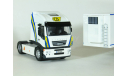 Iveco Stralis + полуприцеп фургон рефрижератор, 2002 - Altaya тягачи мира - 1:43, масштабная модель, scale43