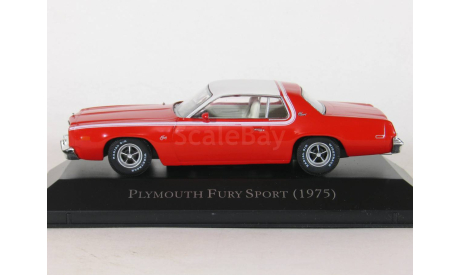 Plymouth Fury Sport, 1975 - Altaya American Cars - 1:43, масштабная модель, scale43