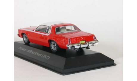 Plymouth Fury Sport, 1975 - Altaya American Cars - 1:43, масштабная модель, scale43