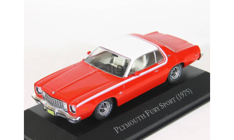 Plymouth Fury Sport, 1975 - Altaya American Cars - 1:43, масштабная модель, scale43