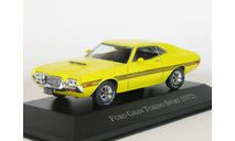 Ford Gran Torino Sport, yellow, 1972 - Altaya American Cars - 1:43, масштабная модель, scale43