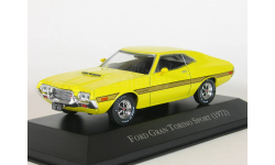 Ford Gran Torino Sport, yellow, 1972 - Altaya American Cars - 1:43
