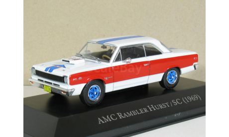 AMC Hurst SC/Rambler, 1969 - Altaya American Cars - 1:43, масштабная модель, scale43