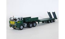 Hanomag-Henschel F221 6x4 с полуприцепом трал, 1969-1974 - Altaya тягачи мира - 1:43, масштабная модель, scale43