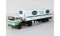 Mercedes-Benz LPS 1932 + полуприцеп фургон рефрижератор, 1970-1974 - Altaya тягачи мира - 1:43, масштабная модель, scale43