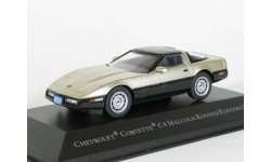 Chevrolet Corvette C4 Malcolm Konner Edition, silver met.-black, 1986 - Altaya American Cars - 1:43