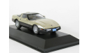 Chevrolet Corvette C4 Malcolm Konner Edition, silver met.-black, 1986 - Altaya American Cars - 1:43, масштабная модель, scale43