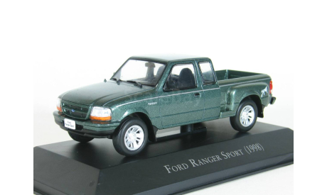 Пикап Ford Ranger Sport Pick Up, 1998 - Planeta DeAgostini Mexico (Мексика) - 1:43, масштабная модель, scale43