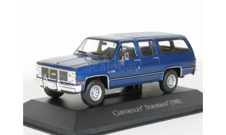 Chevrolet Suburban Sierra Classic 2500 (7 поколение), 1985-1988 - Planeta DeAgostini (Мексика) - 1:43, масштабная модель, scale43