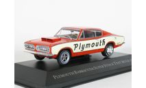 Рlymоuth Ваrrасudа Неmi 426 Fastback Suреr Stосk Теst Мulе, 1968 - Altaya American Cars - 1:43, масштабная модель, scale43, Plymouth