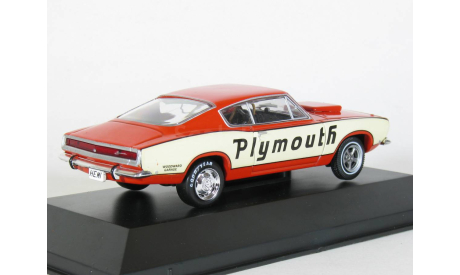 Plymouth Barracuda Неmi 426 Fastback Suреr Stосk Теst Мulе, 1968 - Altaya American Cars - 1:43, масштабная модель, scale43