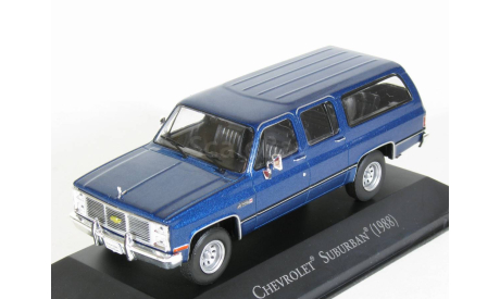 Chevrolet Suburban Sierra Classic 2500 (7 поколение), 1985-1988 - Planeta DeAgostini (Мексика) - 1:43, масштабная модель, scale43