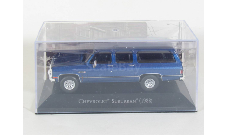 Chevrolet Suburban Sierra Classic 2500 (7 поколение), 1988 - Planeta DeAgostini (Мексика) - 1:43, масштабная модель, scale43