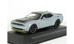 Dodge Challenger SRT Demon, grey, 2018 - Altaya American Cars - 1:43