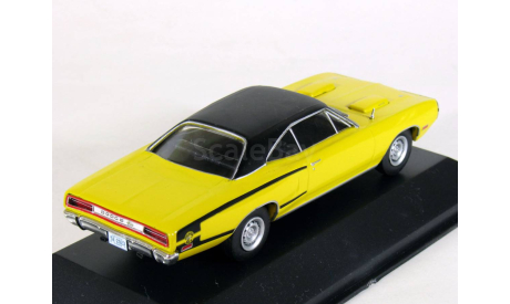Dodge Coronet Super Bee 440, yellow, 1970 - Altaya American Cars - 1:43, масштабная модель, scale43