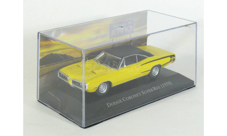 Dodge Coronet Super Bee 440, yellow, 1970 - Altaya American Cars - 1:43, масштабная модель, scale43