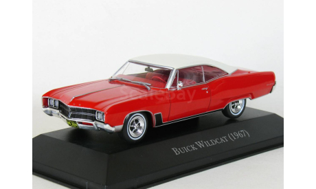 Buick Wildcat, red-white, 1967 - Altaya American Cars - 1:43, масштабная модель, scale43