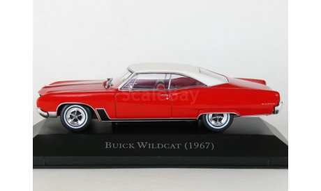 Buick Wildcat, red-white, 1967 - Altaya American Cars - 1:43, масштабная модель, scale43